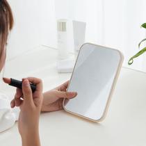 Tiger Knight dressing mirror with body mirror desktop desktop makeup small mirror simple folding portable Princess Mirror makeup mirror