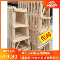 Chengdu plus thick wooden ladder Woodworking decoration engineering ladder Herringbone ladder Wooden double-sided ladder Solid woodworking ladder Wooden ladder