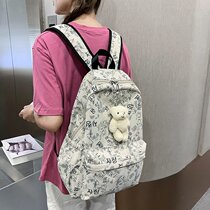 France MK ii bag 2021 new single shoulder bag fashion junior high school student backpack large capacity schoolbag female