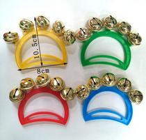 Kindergarten childrens fitness sound gymnastics bracelet colorful dance tambourine hand Ring Bell hand Ring Bell hand Ring Bell hand Ring Bell