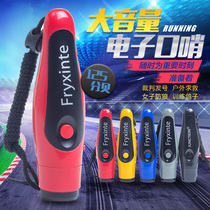 Three tones high decibel electronic whistle basketball football referee coach pigeon training survival anti-wolf whistle rechargeable