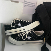Canvas shoes womens 2021 spring and summer new star shoes ulzzang all-match shoes women ins tide shoes Korean womens shoes