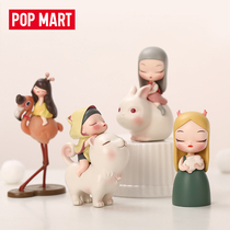Popmart bubble, life of Matt kermi, white night fairy tale, Q version, cat general doll, does not support return and refund