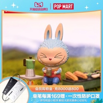  POPMART BUBBLE Matt LABUBU elf field travel series blind box decoration Bubble official peripheral