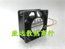 San Cooler 60 24V 0 08A 9A0624S4D03 3 wire 6cm industrial cooling fan