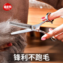 Pet beauty scissors professional hair repair set bending scissors artifact tooth scissors teddy dog hair tools