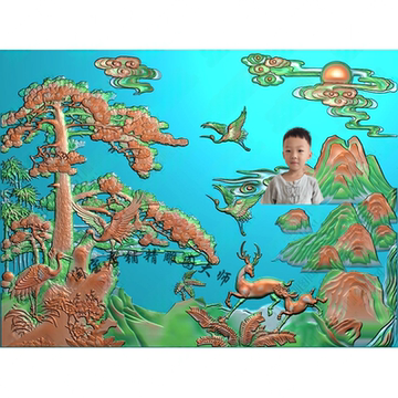 黄山迎客松画-黄山迎客松画促销价格、黄山迎客松画品牌- 淘宝