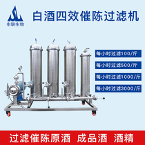 Sichuan Shenlian liquor 4-effect multi-stage filter aging machine family small medium and large filter winery design