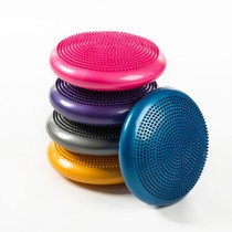 Yoga balance pad Massage ball Balance exercise plate Adult foot massage rehabilitation training pad thickened childrens fitness ball