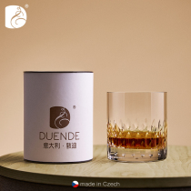 DUENDE imported hand-carved crystal glass whisky wine glass luxury bar Cup wine glass wine glass
