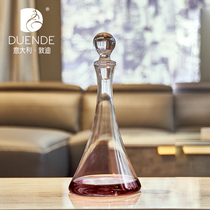 Czech imported DUENDE personality crystal glass decanter jug wine bottle wine luxury high-end home