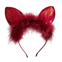 Sexy Lace Cat Meow Cat Lady Small Bell Pepper Hair Stirrup Secondary Meta dress Spice Accessories Headwear Accessories Cat Ears