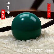 Ya Kok mountain turquoise round beads melon beads three links play accessories with beads choker top beads Yungai Temple Blue Pine