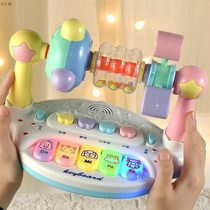 Baby piano toy Childrens music electronic keyboard 0-1-3 years old baby early education puzzle baby story machine can be