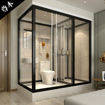 Shower room Integrated Household integrated bathroom whole bathroom dry and wet separation bath room rural bath room