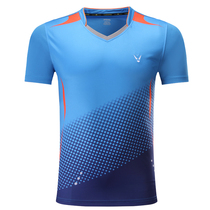 2018 new volleyball suit jacket team uniform custom match sports T-shirt badminton suit jersey men and women