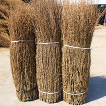Woven finished bamboo branch decoration roof scenic area courtyard bamboo pole outdoor bamboo fence fence bamboo strip bamboo silk