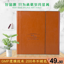 Childrens photo studio photo album high-end custom leather Memorial Album diy baby photo book production record baby growth