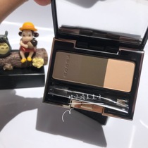Spot second issued in the UK to buy SUQQU natural three-color balance eyebrow powder 01 moss green tea color does not decolorize New version