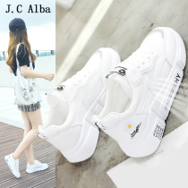 2021 new summer white shoes womens summer all-match thin hollow womens shoes net breathable explosive sports shoes