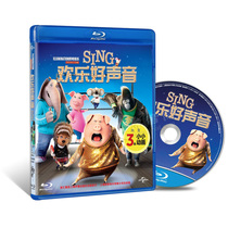 Happy good sound Blu-ray BD childrens animated movie CD disc HD 1080p original bilingual