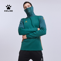 KELME Kalmei Football Training Pullover Stretshirt Elastic Thumb Buckle Underfitting Breathable Cold Mask Sportswear