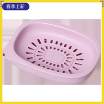 Household soap box drain double soap box large toilet creative pancreas box simple soap tank European soap tray