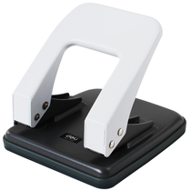  Deli 0104 puncher Document binding manual puncher Double hole A4 paper two hole puncher Office stationery