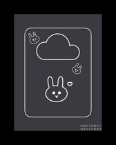 Autumns hand account shop -- Han Han Rabbit notebook iPad goodnotes electronic hand account template