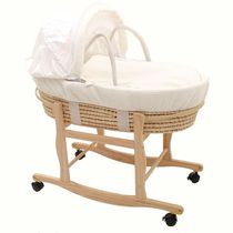 Newborn baby cradle bed with wheels baby car portable basket portable can lie down and lift basket