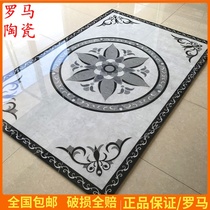 Parquet floor tiles 800x800 Living room parquet tiles Aisle entrance microcrystalline stone floor tiles Dining room puzzle floor tiles