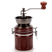 Household ceramic can bean grinder hand-cranked coffee bean grinder grinder small coffee mill mill