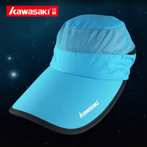 Kawasaki Kawasaki badminton sports hat Sun Hat sun hat breathable thin travel hat 005A 002A