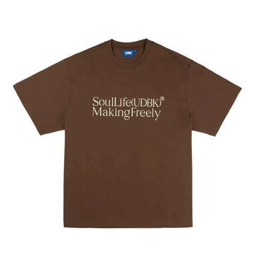 Поднятие (UDBK) Тяжелый хлопок 300 г тонкого лозунга с коротки