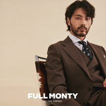FULL MONTY Chandon dress suit suit men business dress slim groom wedding suit spring and autumn
