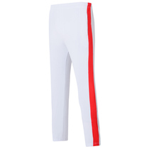 Quick-dry stretch work square dance sports pants trousers mens and womens radio gymnastics pants martial arts tug-of-war pants