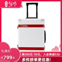 National Geographic suitcase 28 aluminum frame universal wheel trolley box 20 inch boarding box men and women password 24 travel pure PC