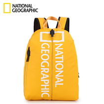 National Geo Schoolbags Students Women Sports Travel Backpacks Lovers Double Shoulder Bag Men Wave Casual Fashion Cool Splash Water