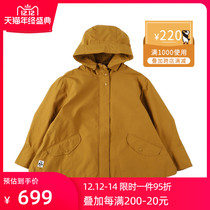 CHUMS Qiaqia bird Japanese trend outdoor 21 autumn and winter new womens hooded jacket CH18-1176