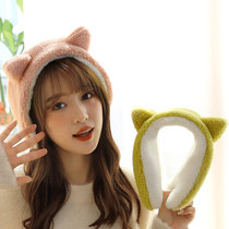 Ms. earmuffs earmuffs fa gu shi autumn and winter cute sweet ear protection er wu Korean version of the cat-ear girls er nuan