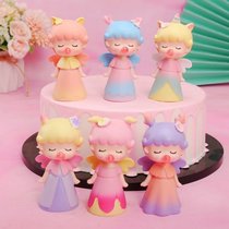 Creative little fairy bubble Park blind box ornaments resin craft cute doll girl student holiday gift