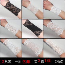  Original summer lace wrist guard womens ultra-thin summer scar cover lace wrist cover tattoo wrist guard womens fashion