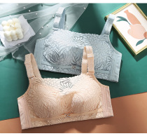 No steel ring small chest gathering chest wrap chest thick bra anti-light side pull-up milk adjustable underwear female summer