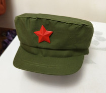 Grandpa hat 65-style suit Old-fashioned liberation hat Red guard hat Army green hat True hat Red guard hat