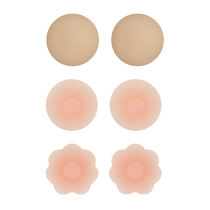 Mitu invisible breathable chest patch anti-bump ultra-thin silicone Silicone Repetitive Use Small Breast Large Chest Special Cloth Face Milk Patch