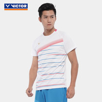 VICTOR Wickdo badminton suit short sleeve quick-drying top mens and womens competition series 00003 01003