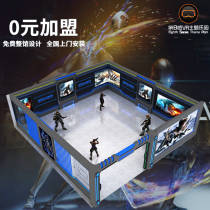 VR large-scale multiplayer interactive somatosensory amusement equipment Rhythm lightsaber gunfight entertainment home party hall Experience hall all-in-one machine