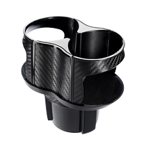 Japanese car water cup holder car interior multifunctional vehicle beverage holder modified one minute two double layer folding tea cup holder