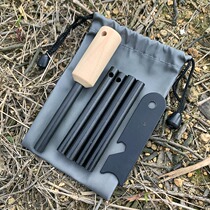 Wild Flint outdoor survival fire Magnesia Rod survival fire rod high purity magnesium block igniter survival equipment