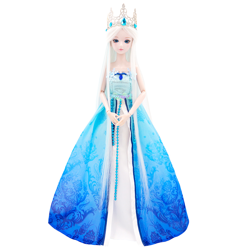 Yeroli Doll Girl simulation doll Yeroli Ice Princess Doll Dress Night Laurie Elf Dream 29CM